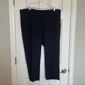 Maurices Navy Cropped Dress Pant, size 18
